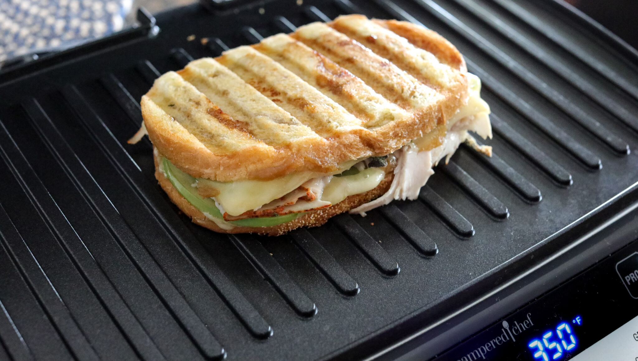 Turkey Panini Sandwich Recipe with Apple, Cheese & Sage So Delicious