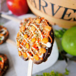 Caramel Apple Pops on a Stick
