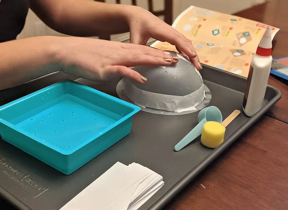 Making the handcrafted bowl for Kiwi Co