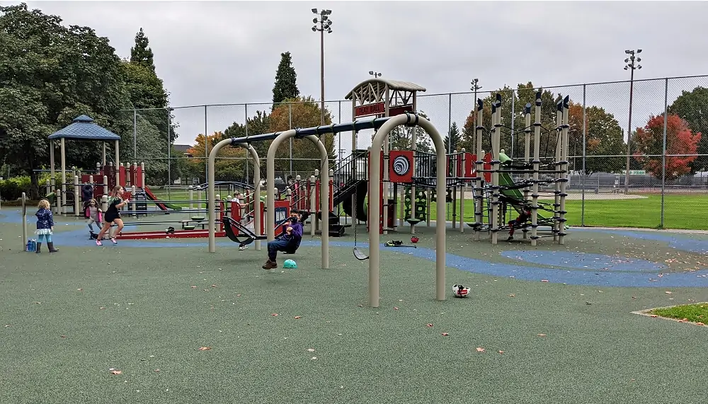 Playground near Renton Library