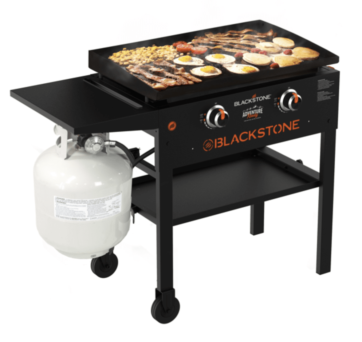 Blackstone 2-Burner 28 Griddle Combo with Air Fryer and Hood