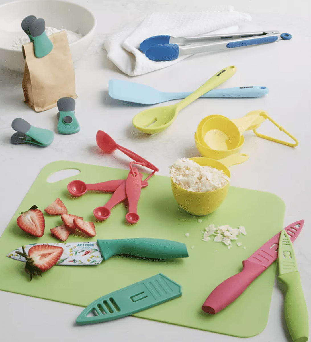 Art & cook gadget & cutlery set