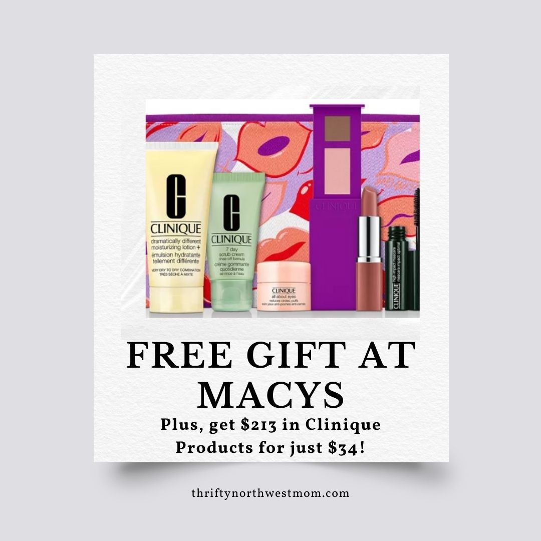 clinique free gift