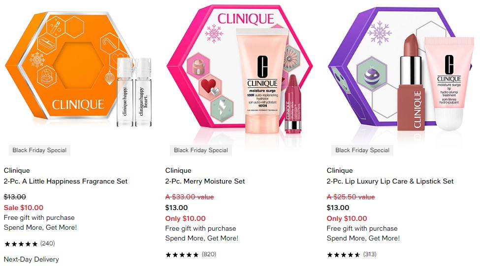 macys beauty sampler sets for Black Friday