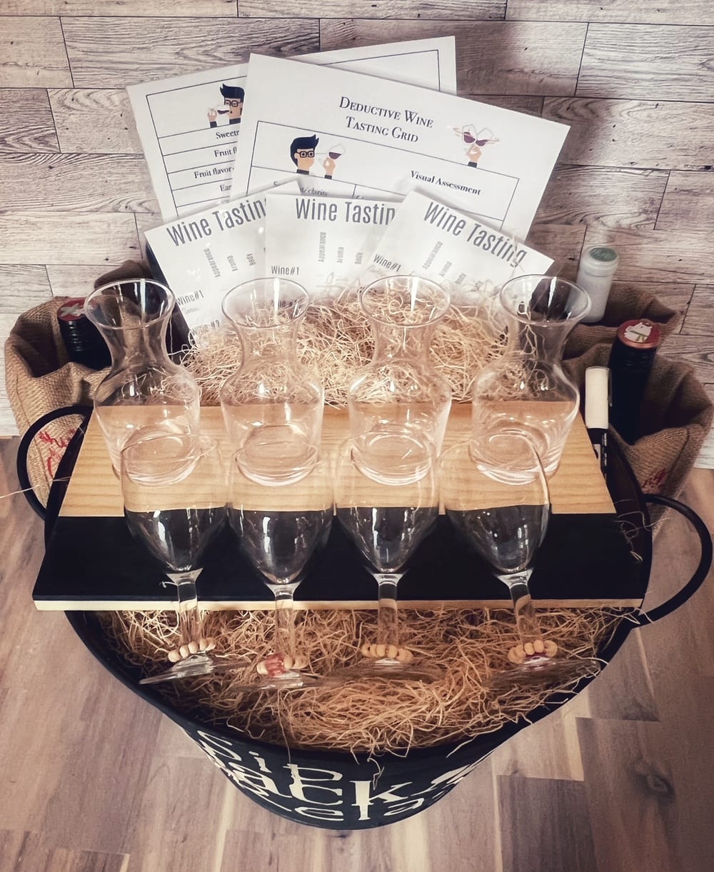 Blind Wine Tasting Kit