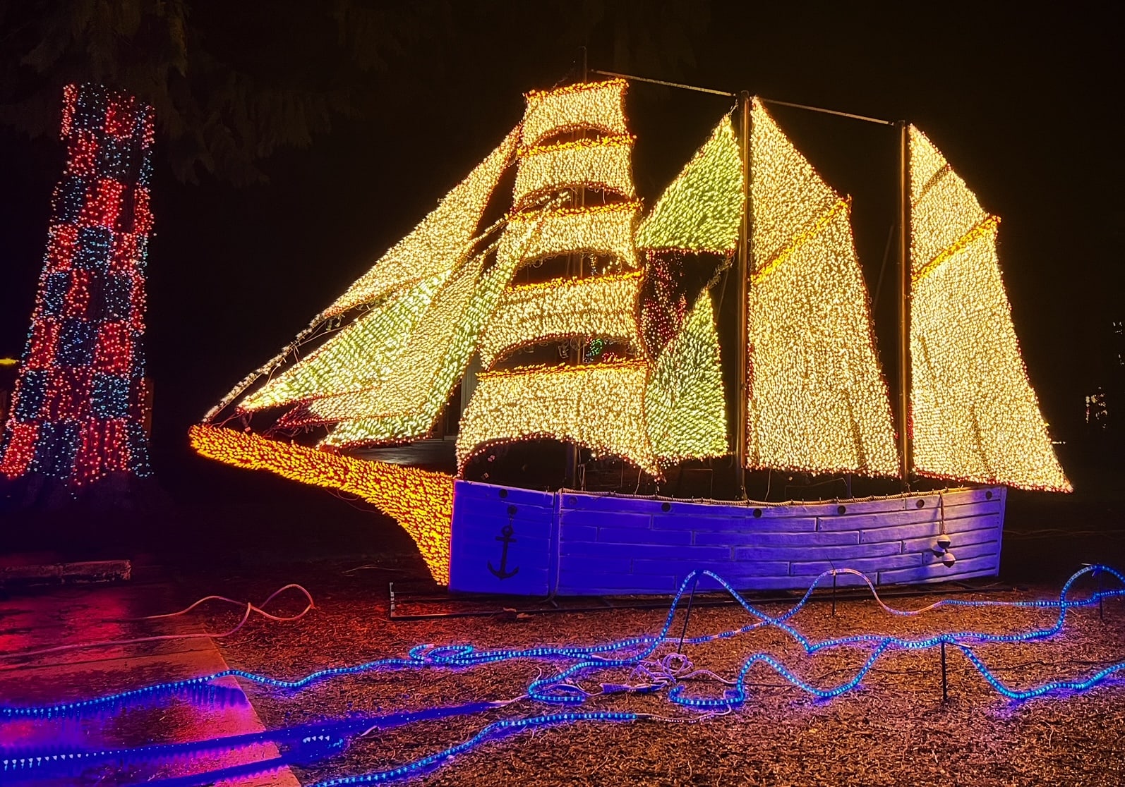 Warm Beach Christmas Lights Drive Thru Christmas Lights The Lights Of Christmas! Thrifty