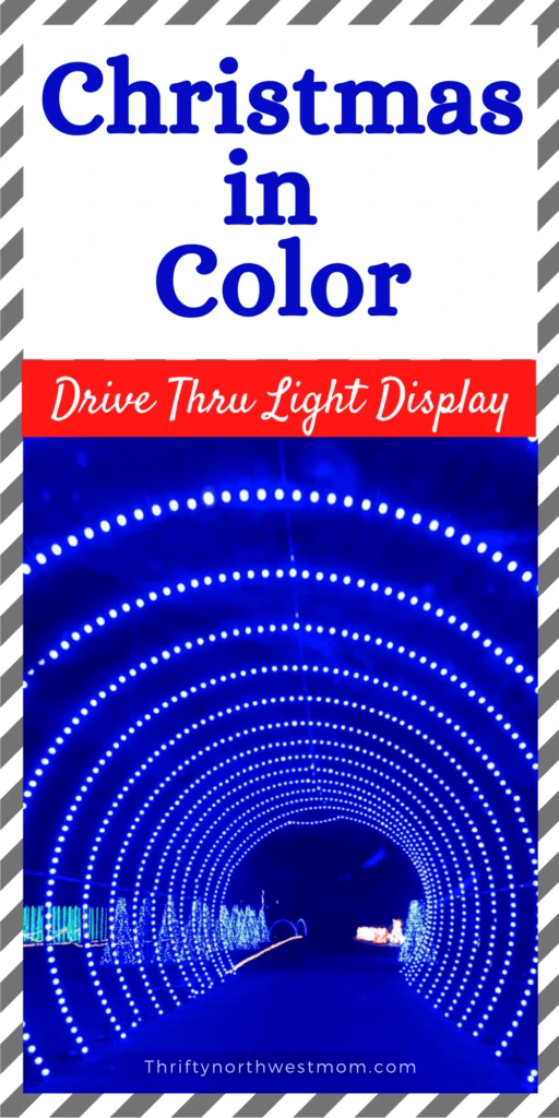 Christmas in Color Drive Thru Lights in Federal Way WA