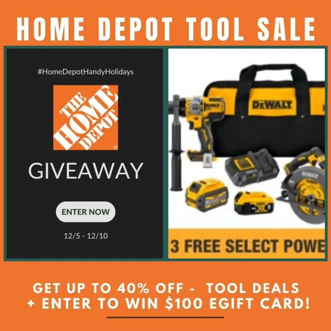 Home Depot Tool Sale - Up To 40% off + Free Tool Offers with Sets & More! -  Thrifty NW Mom