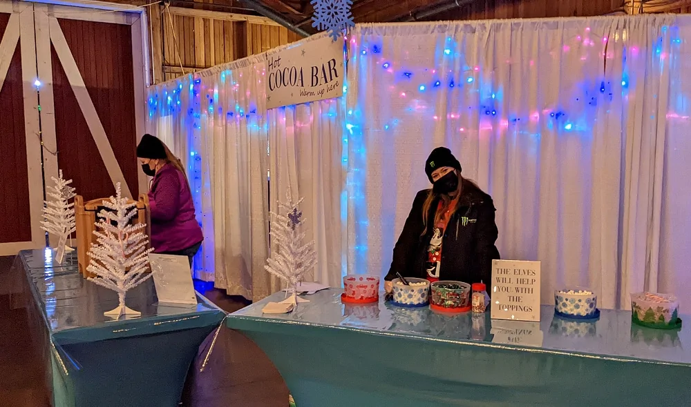 Hot Cocoa Bar at Holiday Magic