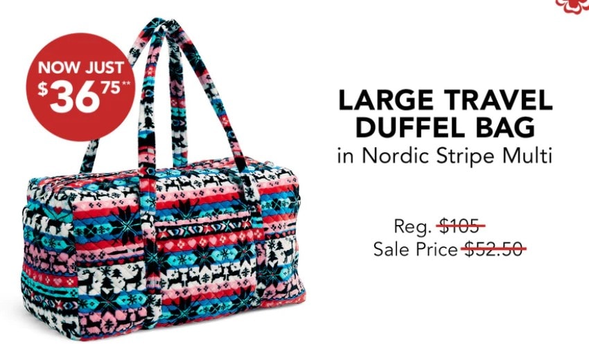 vera bradley lunch bag clearance