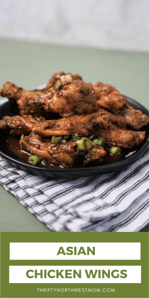 Asian Chicken Wings  in Air Fryer