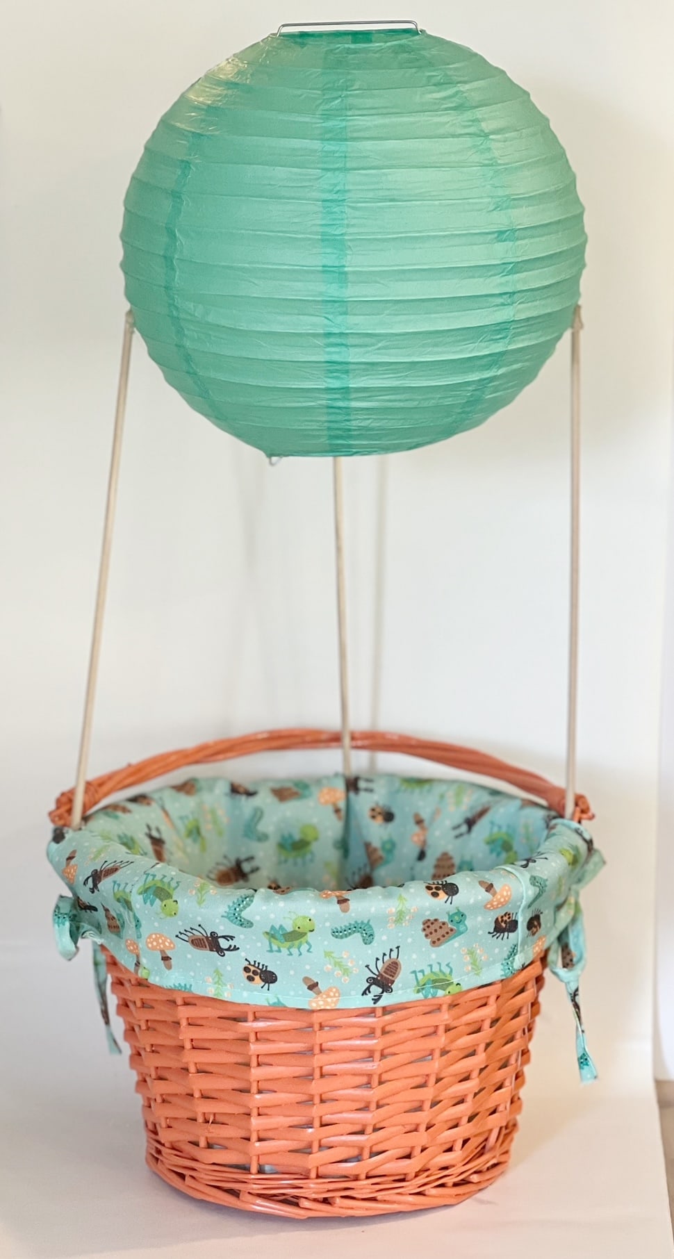 How to make a hot air balloon basket