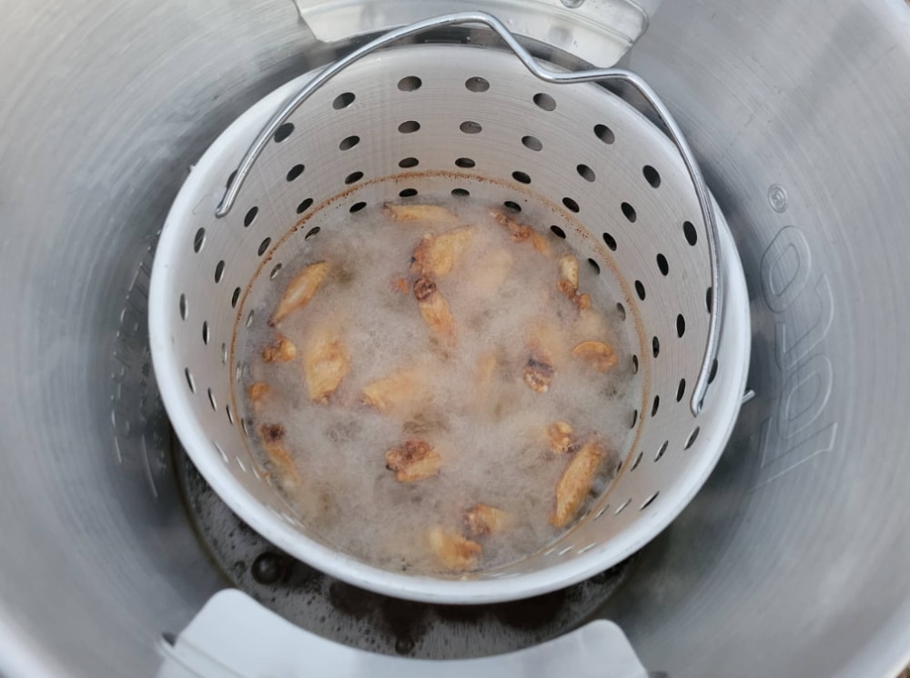Making Asian Chicken Wings in Air Fryer
