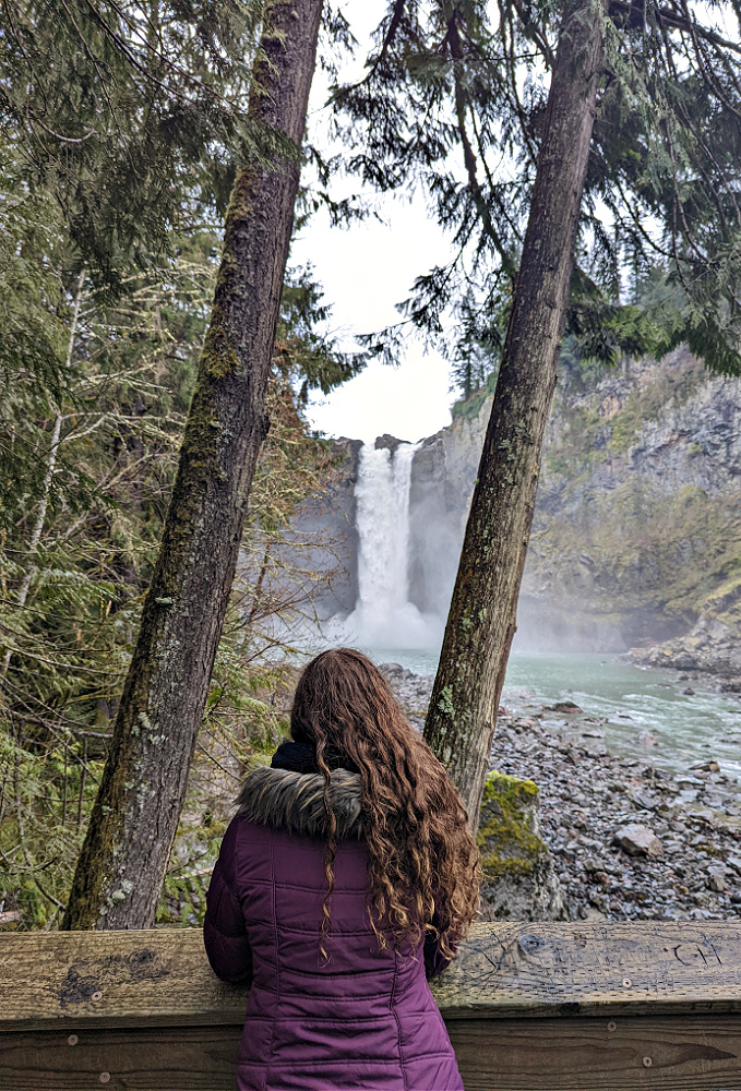 Snoqualmie Falls from Lower Falls Viewing Platform