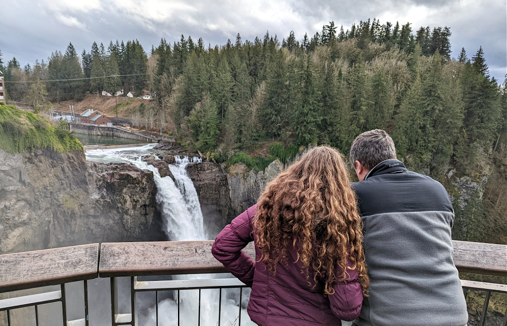 Upper falls viewing platform