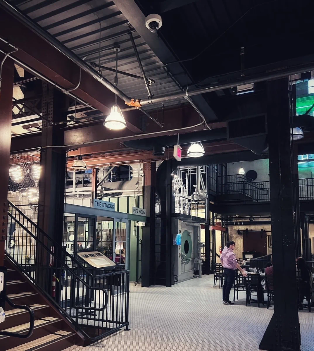 Inside the The Steam Plant Restaurant Spokane