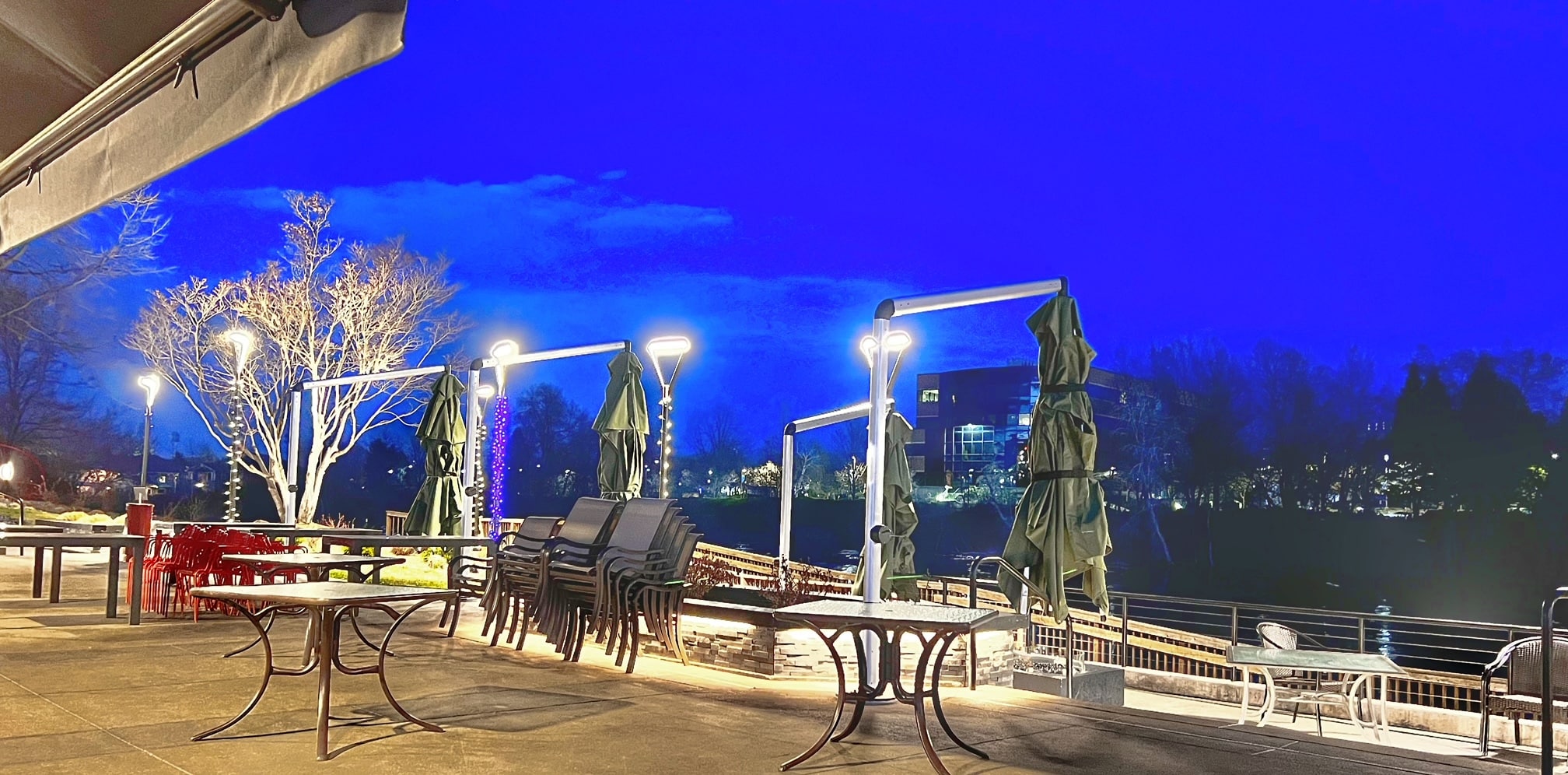 Outdoor dining at the Ospry in Spokane Outdoor dining at the Ospry in Spokane