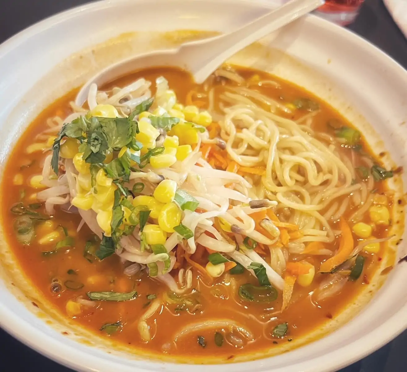 bowl of ramen at Nudos Ramen House Spokane