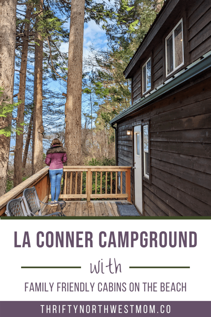 Thousand Trails La Conner Campground with Cabins on the Beach
