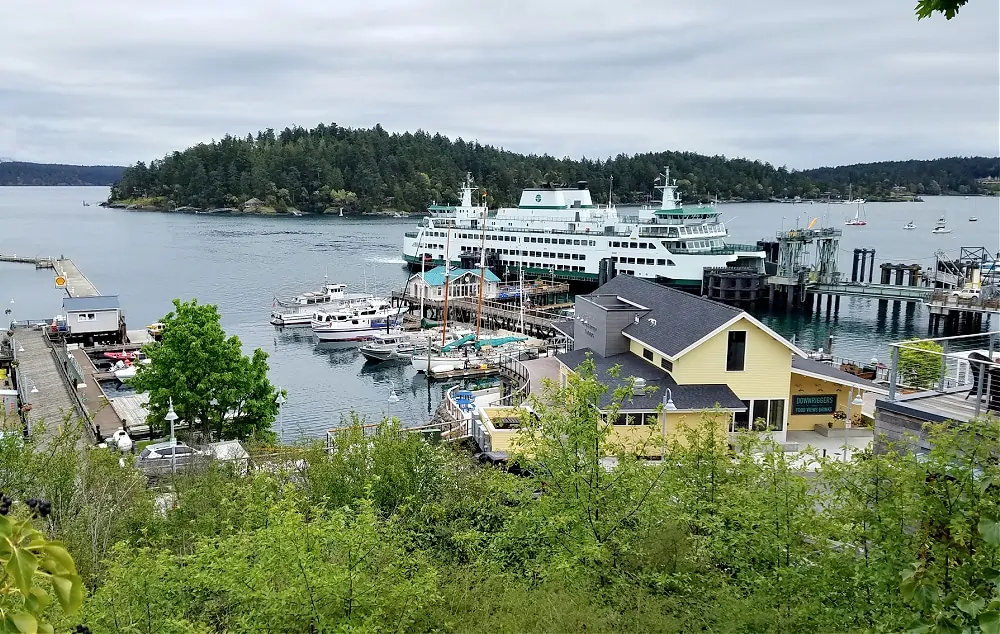 Friday Harbor with Ferry