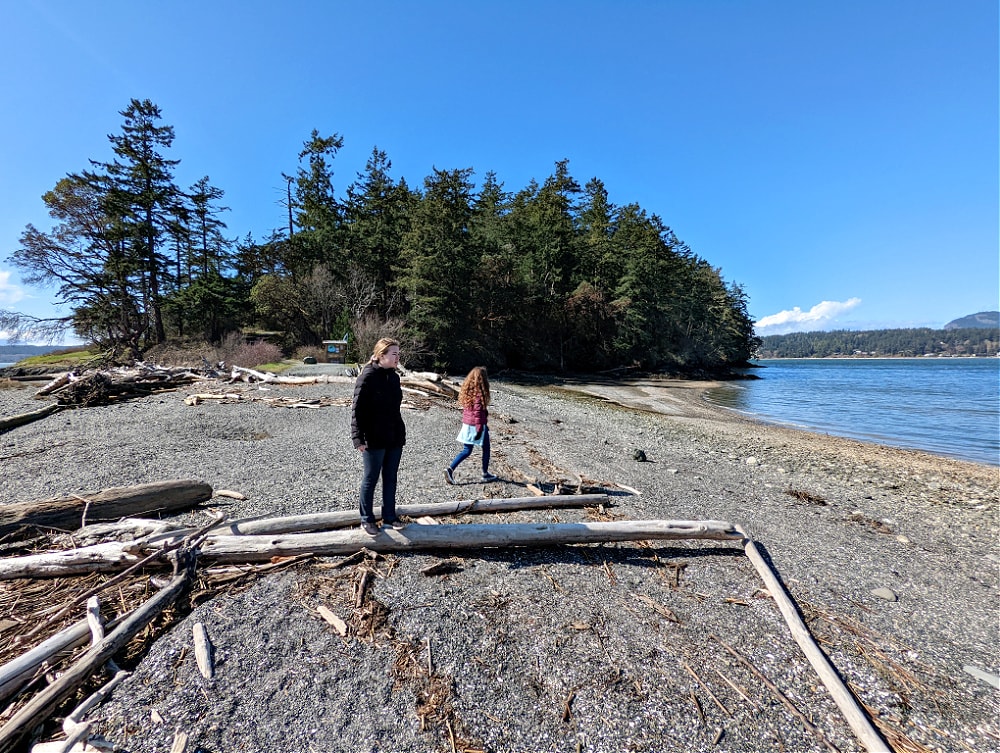 Kukutali Preserve beach