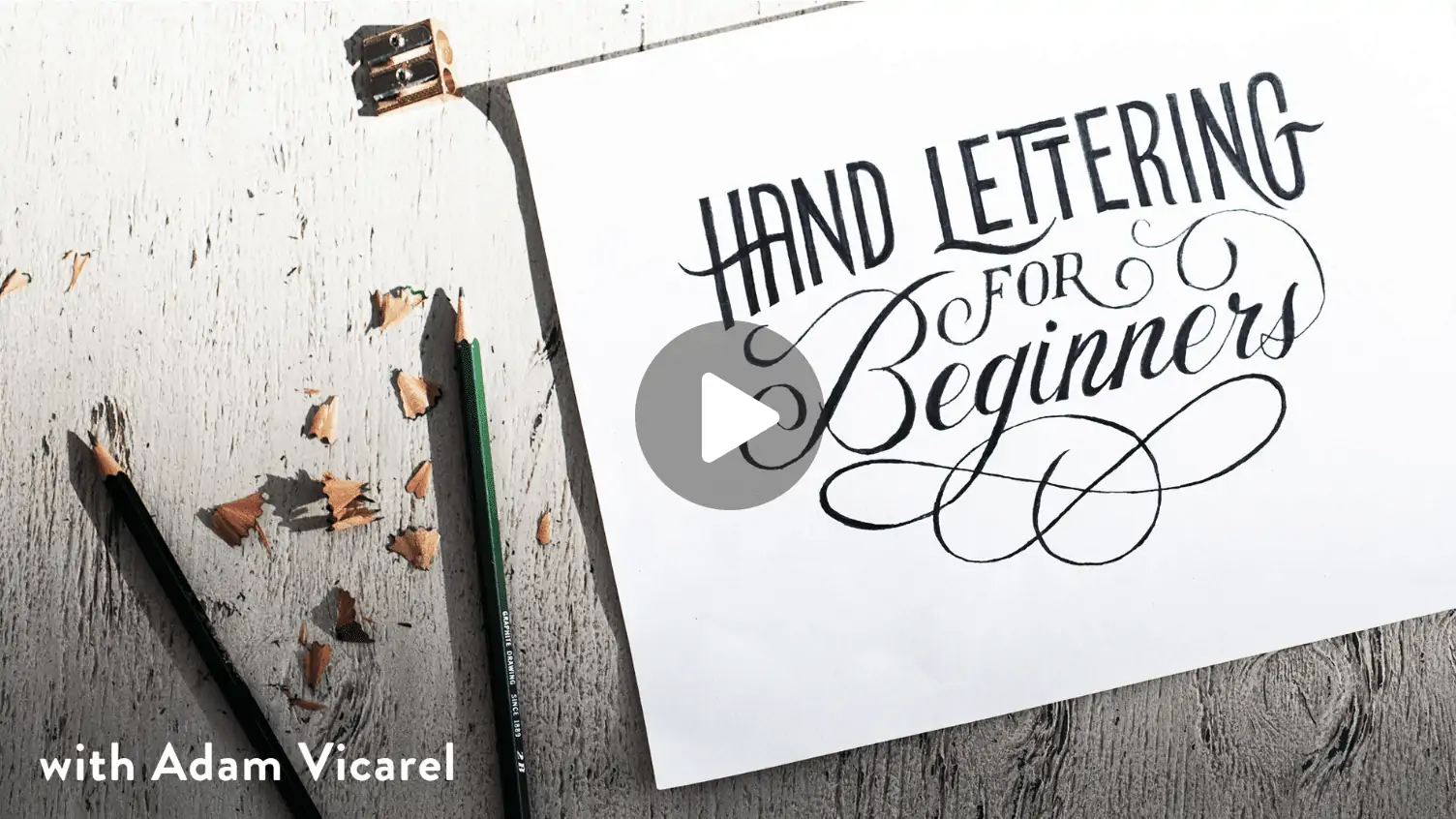 Craftsy Hand Lettering Classes
