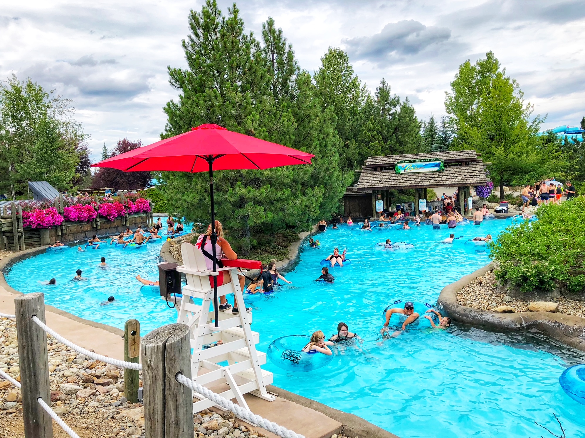 Boulder Beach Water park in Idaho