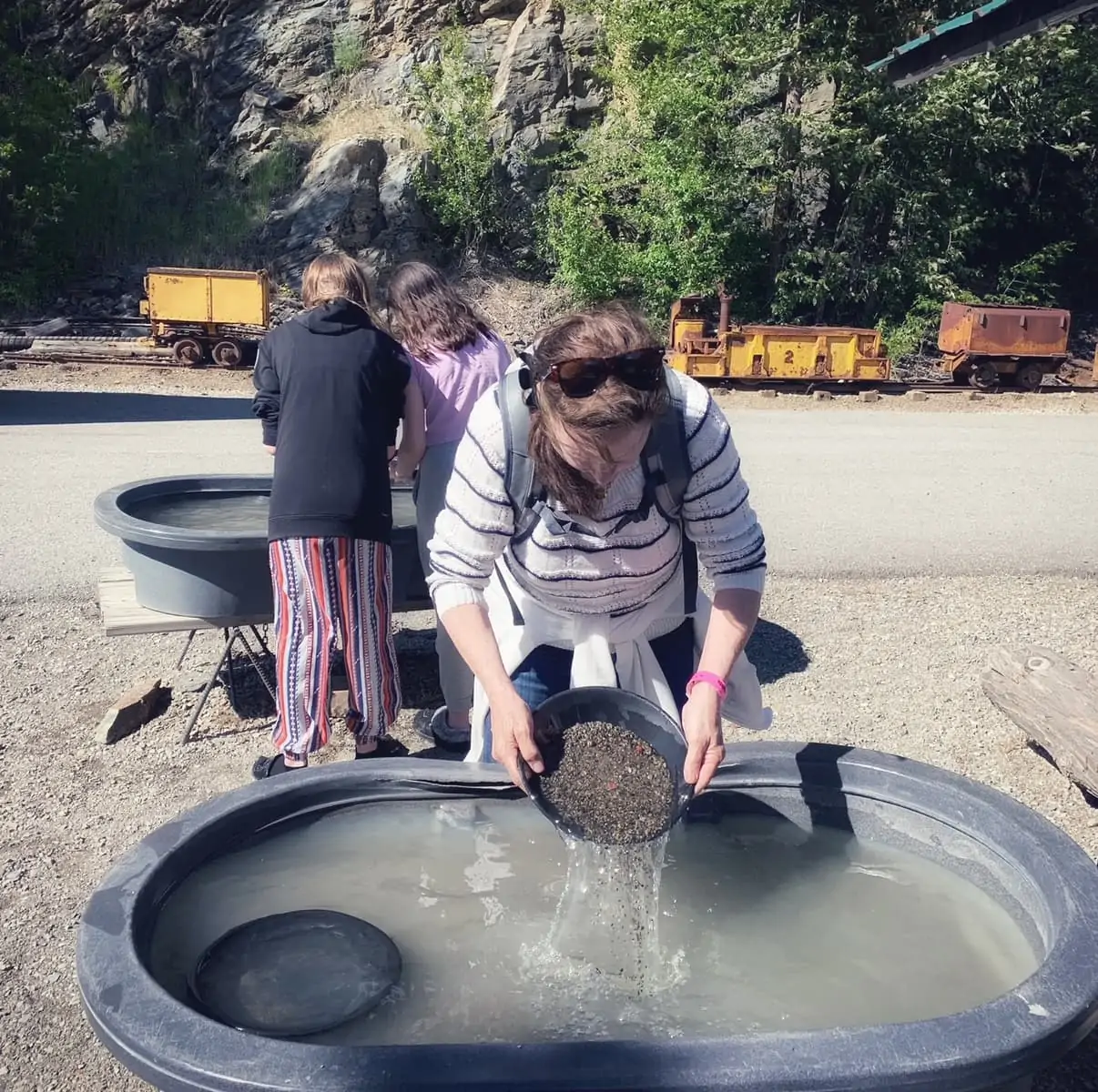 Mining for gold Northern Idaho