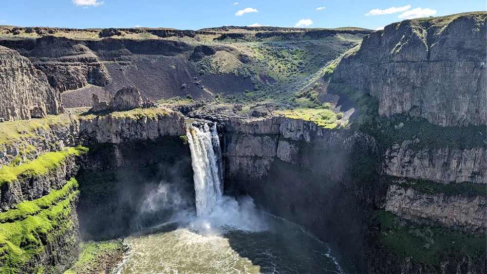 Close up of Palouse Falls