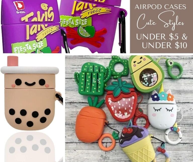 Best Deals On Cute Airpods Cases (Under $5, Under $10 & Most Popular)!