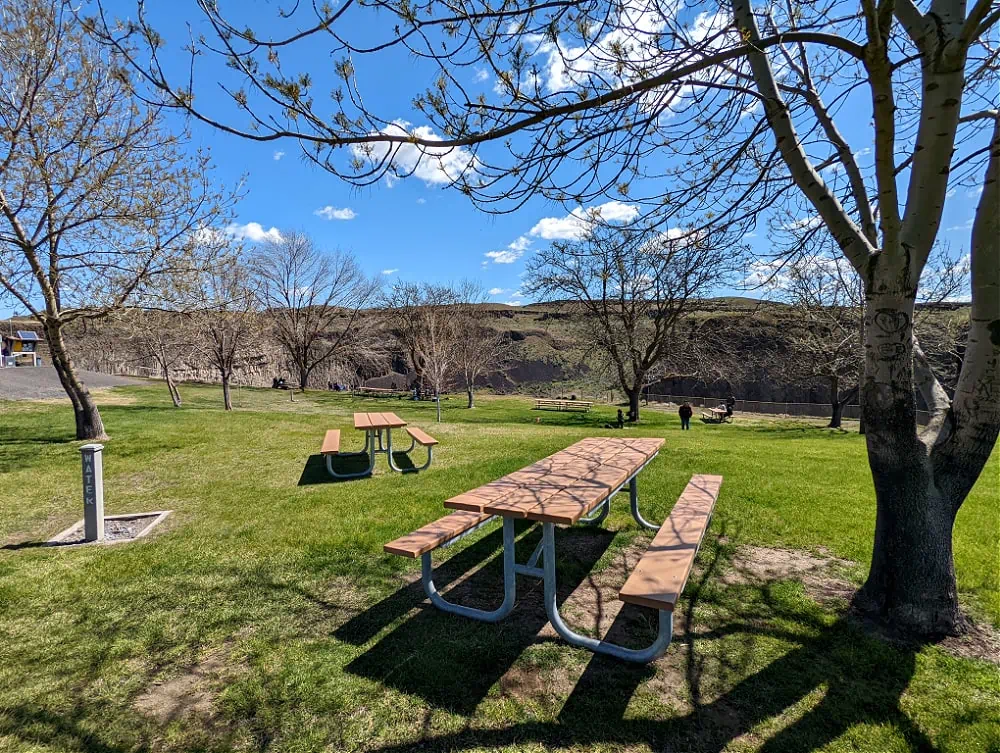 Picnic Areas at Palouse Falls