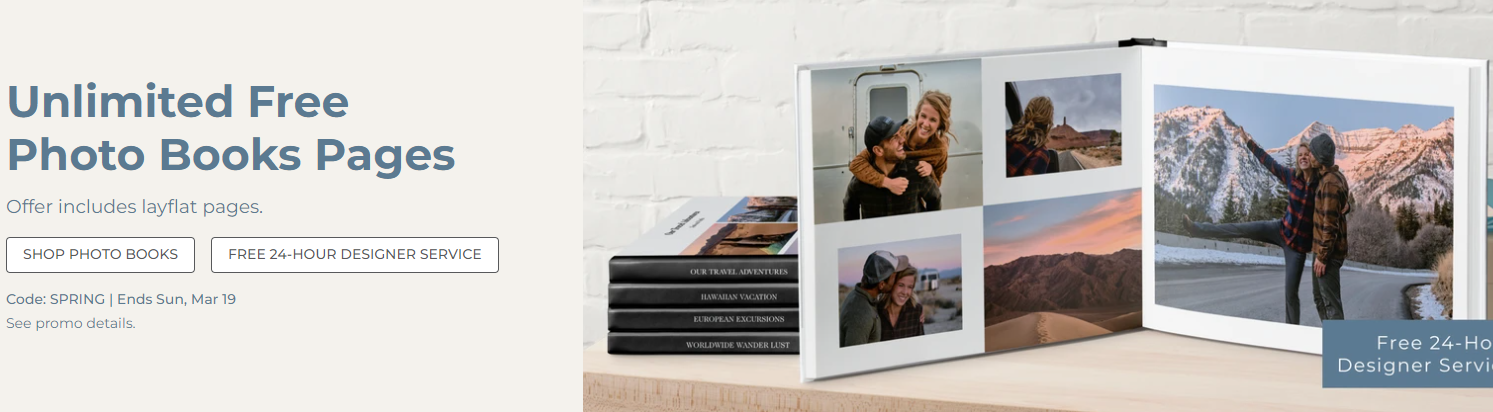 Shutterfly Unlimited Pages Offer