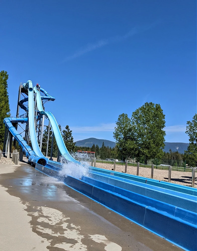 Waterslides at Boulder Beach Silverwood