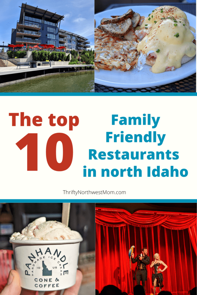 Top 10 Family Friendly Restaurants in North Idaho