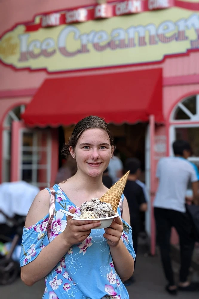 Ice Cream at Silverwood
