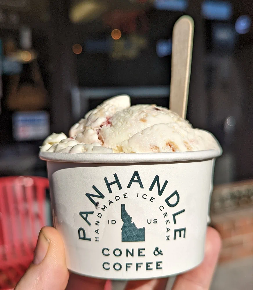 Panhandle Ice Cream in Sandpoint Idaho