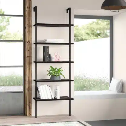 ladder bookshelf on wayfair