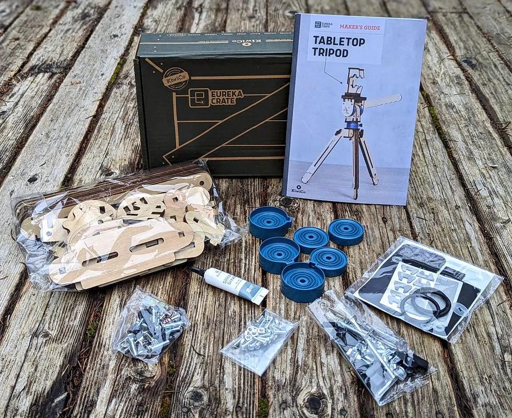 Materials for Eureka Crate