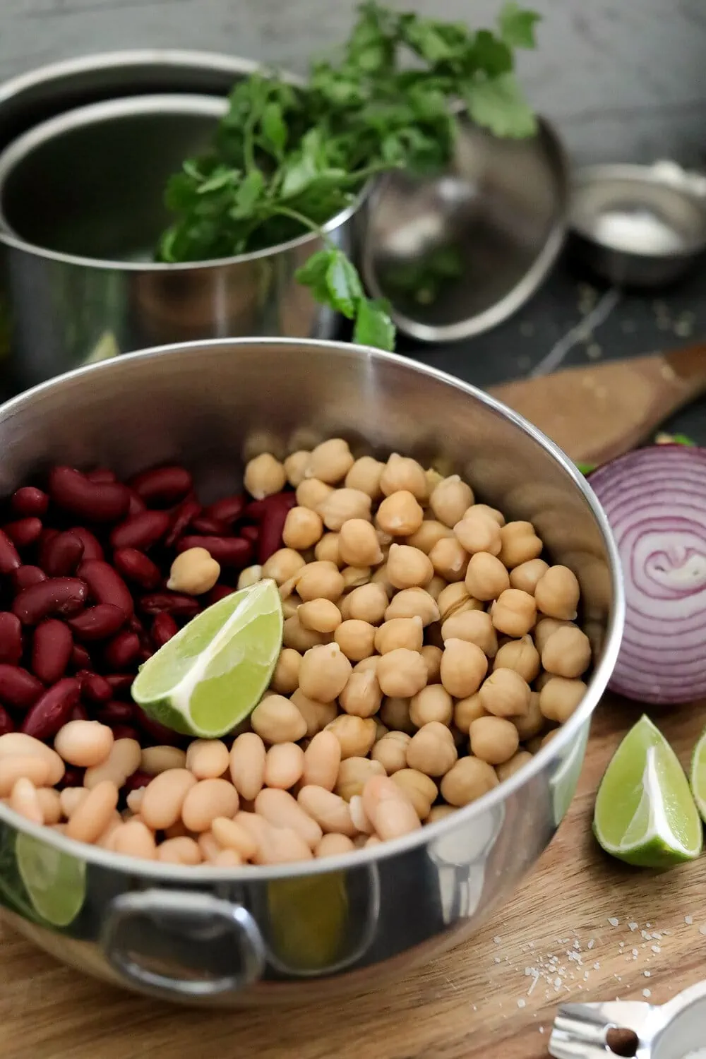 three bean salad using canned beans