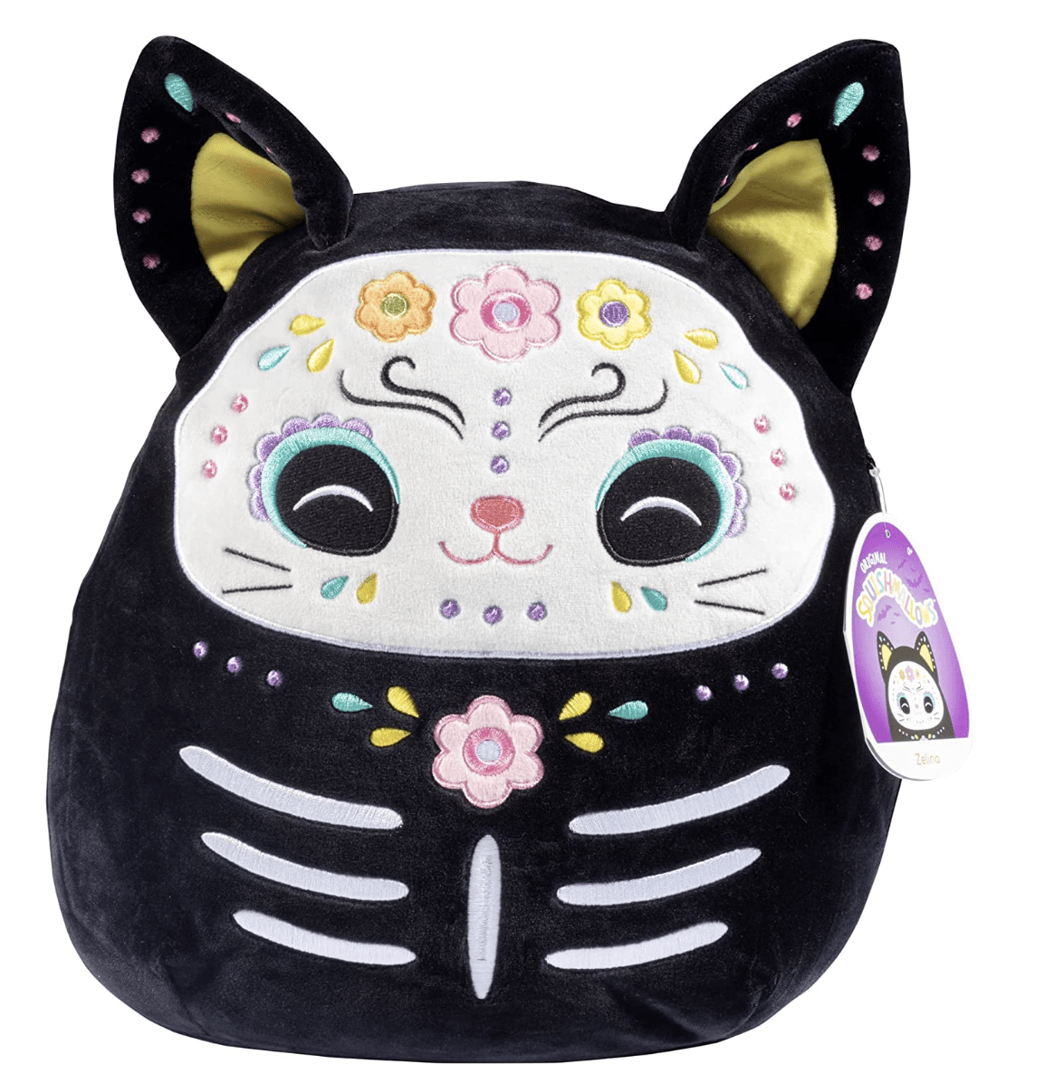 Squishmallows Original Halloween Winking Calico Cat Pumpkin Cam 12 Rare  Select Series Hallow Mash 23