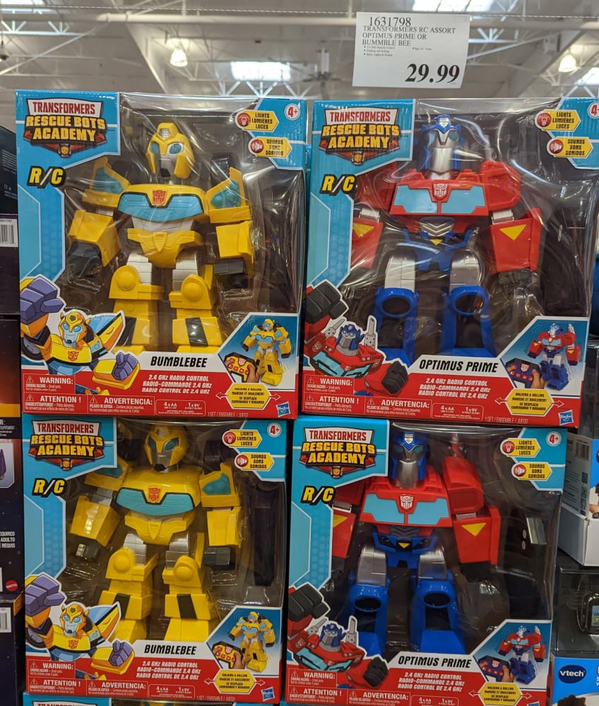Transformers at costco
