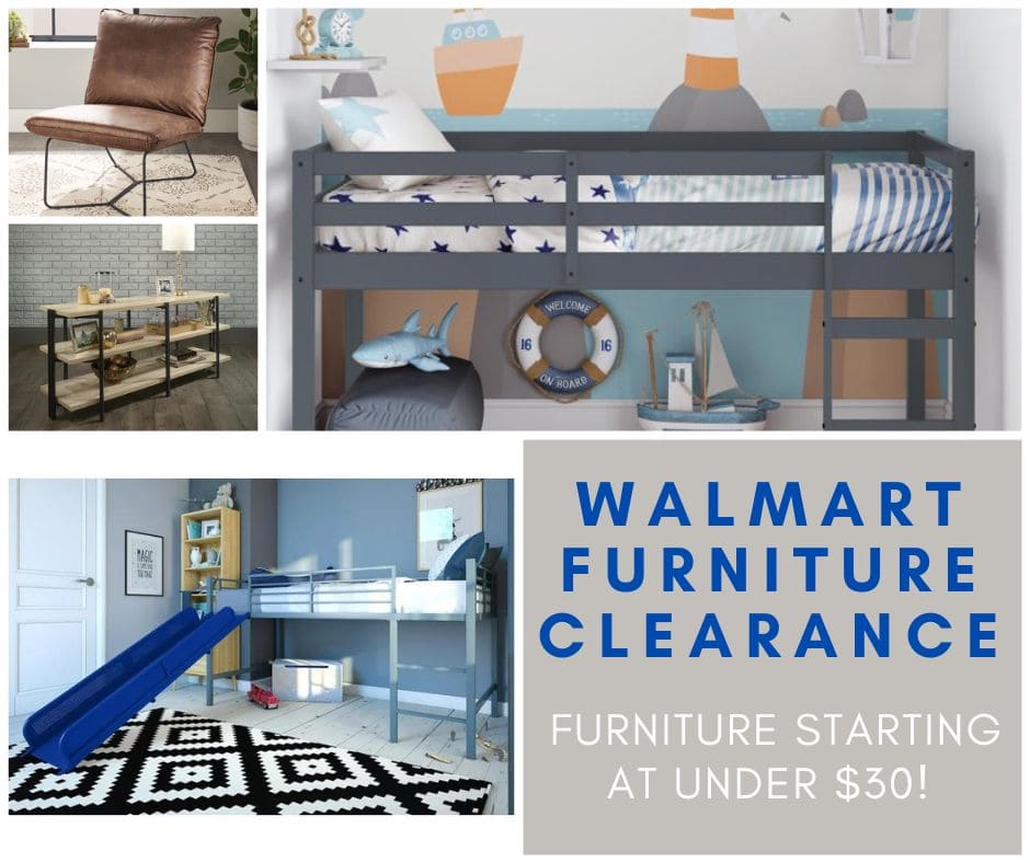 Walmart Furniture Clearance Sale Super Deals Going On Now! Thrifty