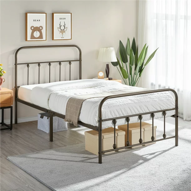 bed frame on sale at Walmart