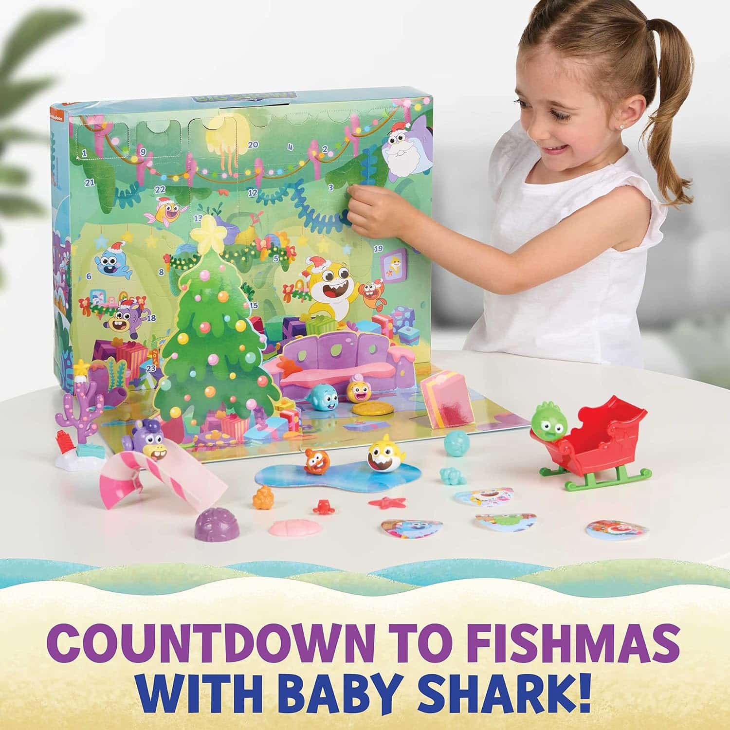 baby shark advent calendar