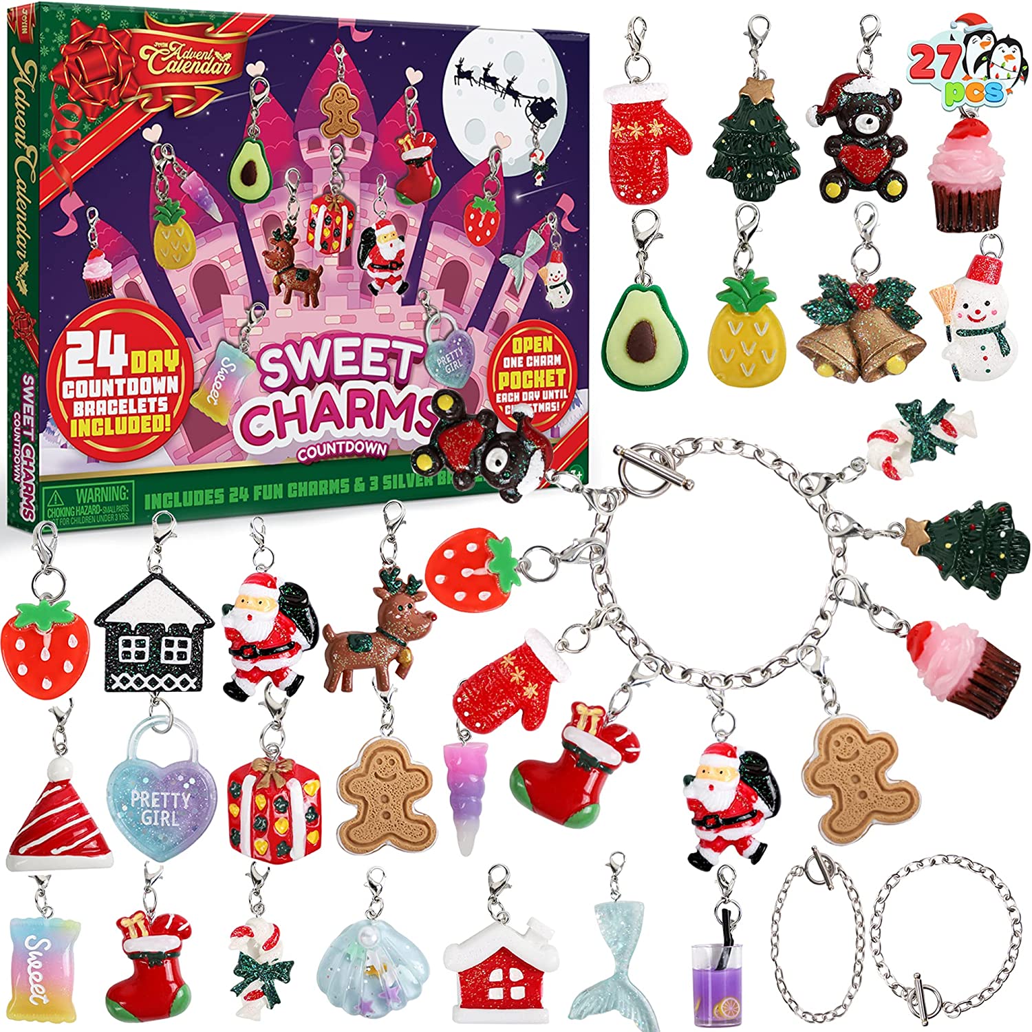 2022 Christmas Advent Calendar 24 Days Christmas Countdown Calendar 