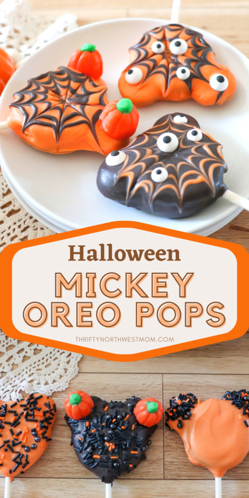 Halloween Mickey Oreo Pops