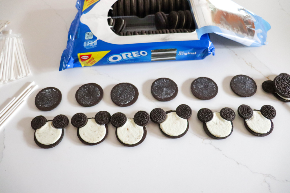 Halloween Oreos with Mickey Mouse