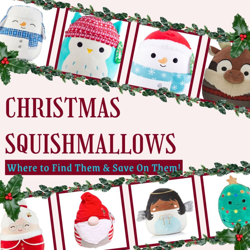 Christmas Squishmallows – Where to Get This Years Favorites + Deals!