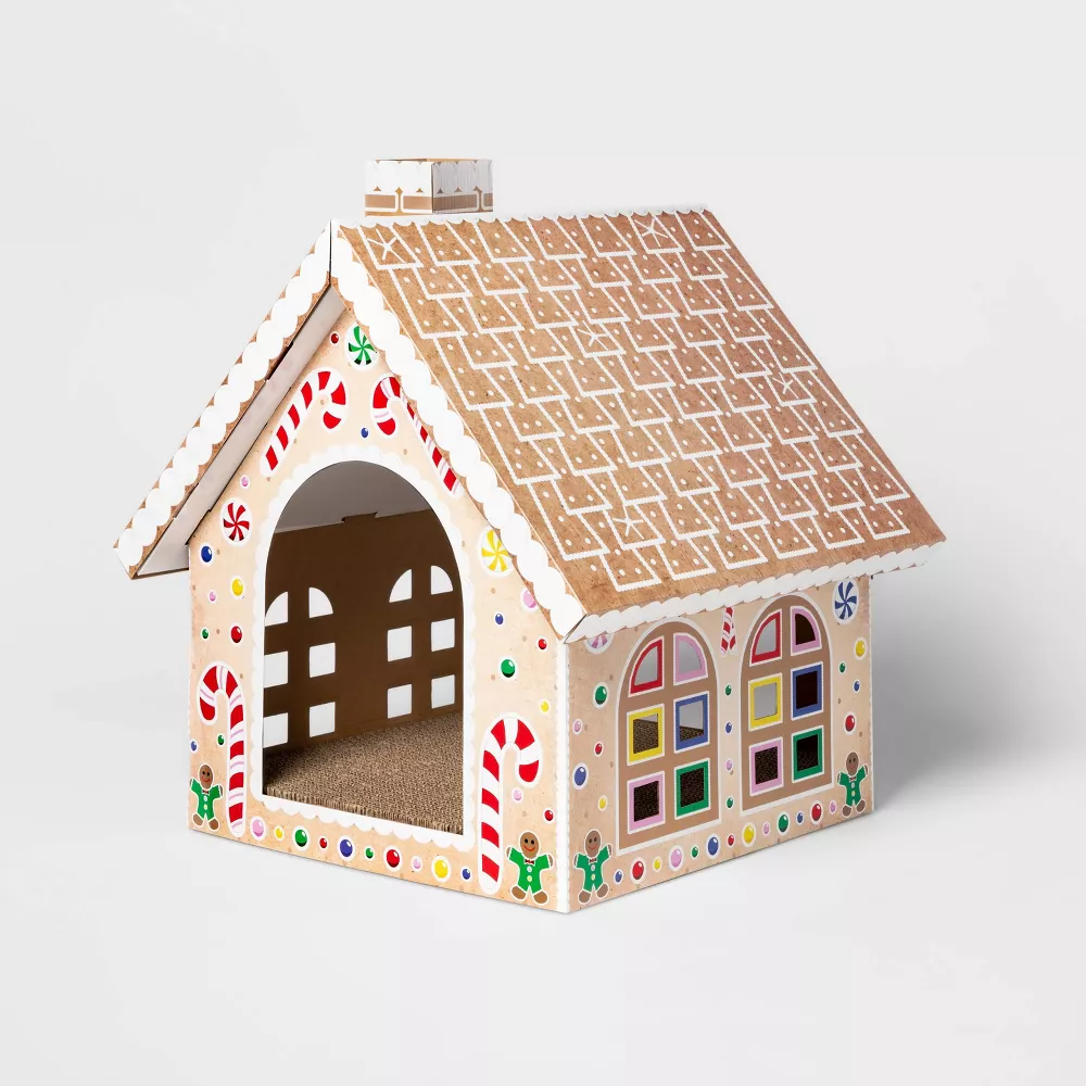 Gingerbread Target Christmas Cat House