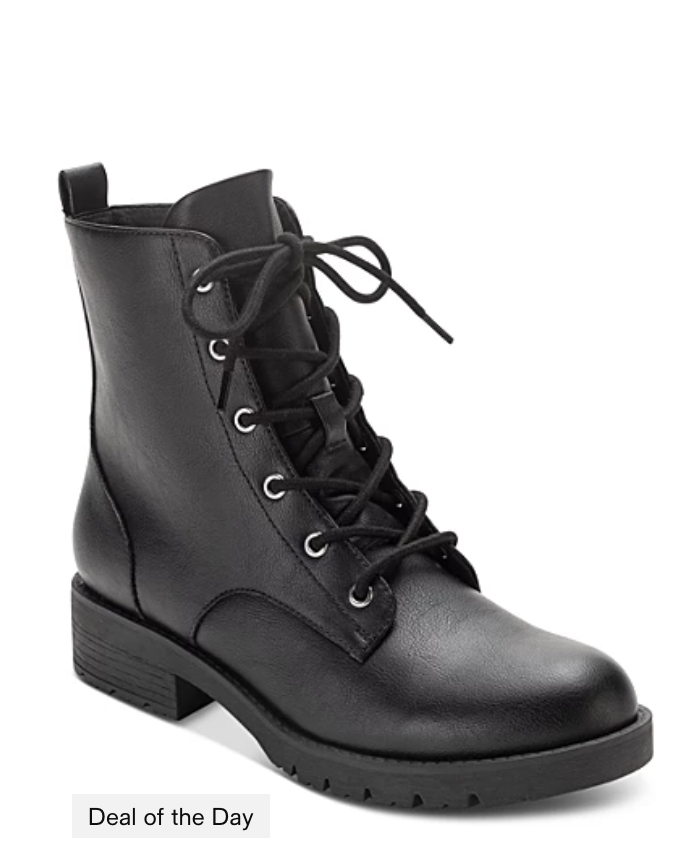combat boots at macys
